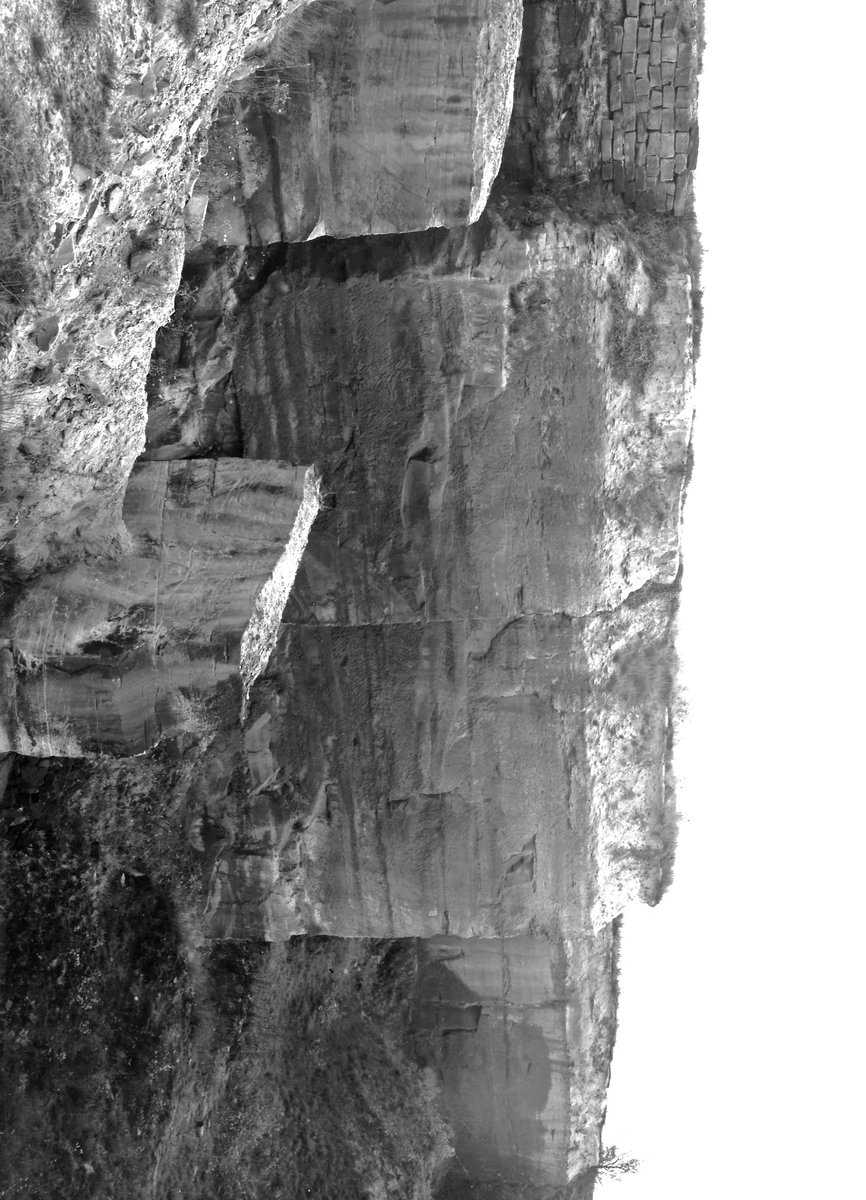 Sep 1936 - Sandstone quarry, Great Houghton. Looking E.