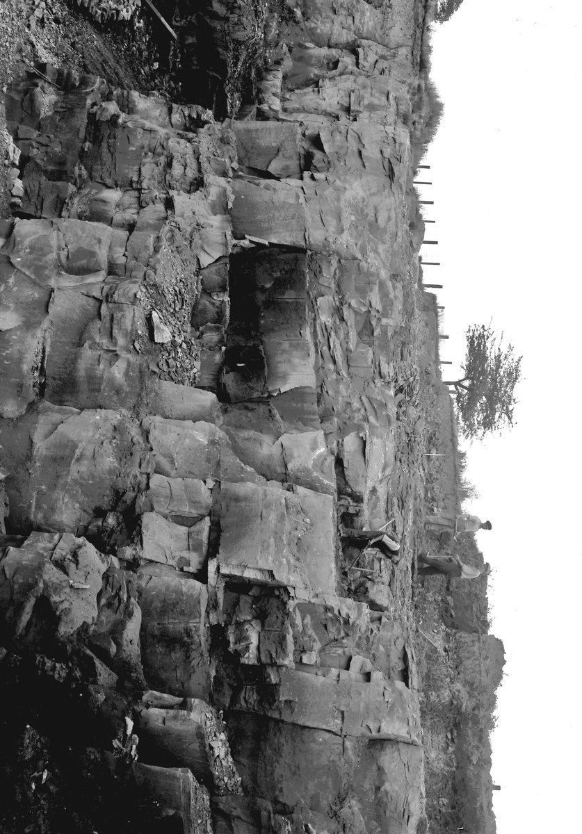 Sep 1936 - Sandstone quarry, Darfield. Looking E., submitted by Buddle-Bot on 08-11-2025.
Bgs No. P206917; Rhodes, J.; © Crown. Image & Text: BGS Geoscenic, under OGL V2 License http://bit.ly/462AXmV Sep 1936 - Sandstone quarry, Darfield. Looking E.