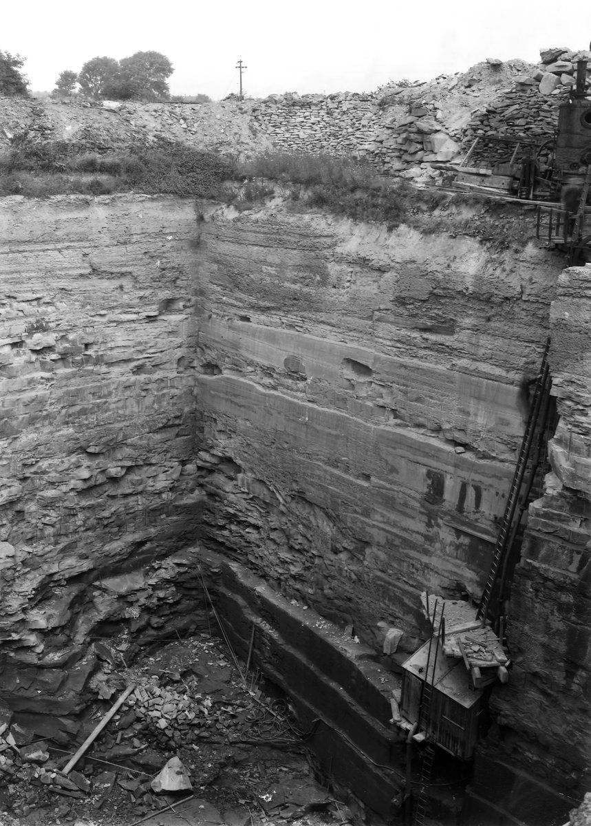 Aug 1936 - Messrs. Armitage's Quarry, Normanton. Looking N.