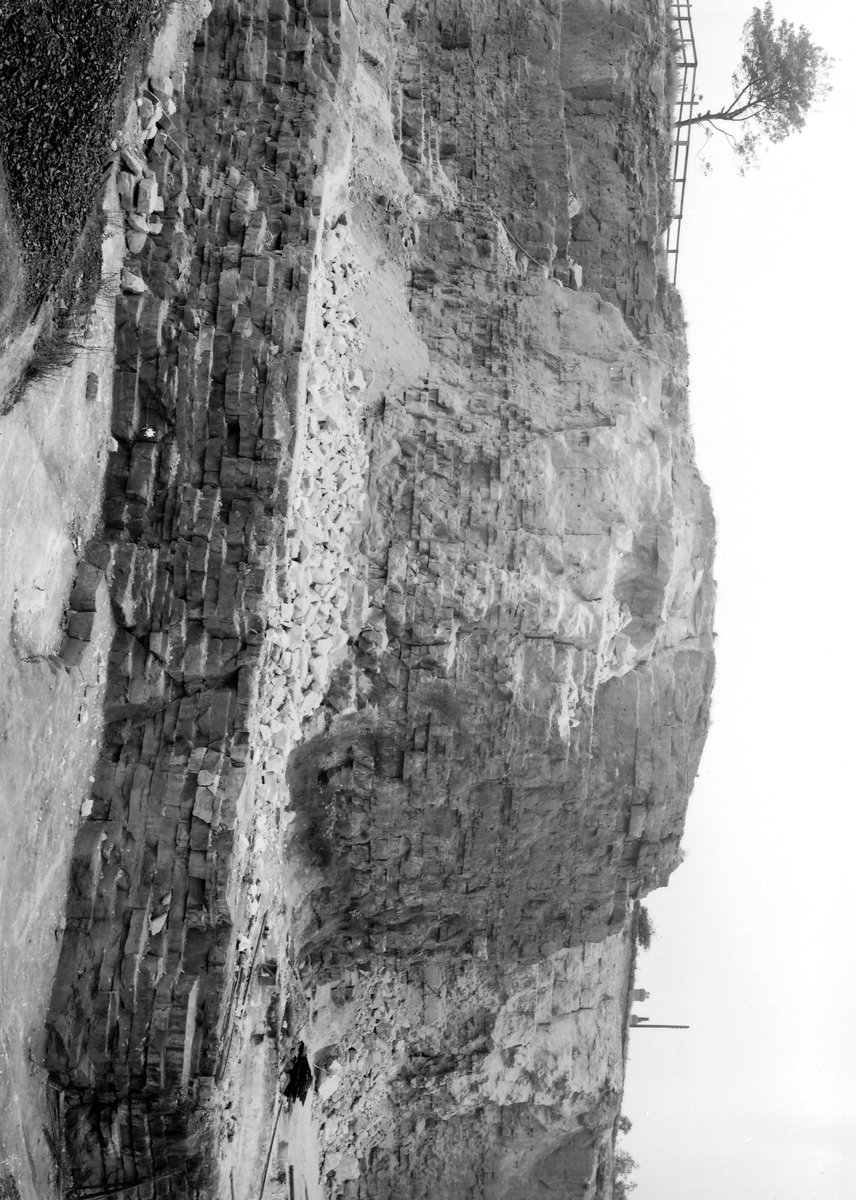 Aug 1936 - New Fryston Quarry (Wheldon Wood Lime Works). Looking S., submitted by Buddle-Bot on 08-11-2025.
Bgs No. P206955; Rhodes, J.; © Crown. Image & Text: BGS Geoscenic, under OGL V2 License http://bit.ly/462AXmV Aug 1936 - New Fryston Quarry (Wheldon Wood Lime Works). Looking S.