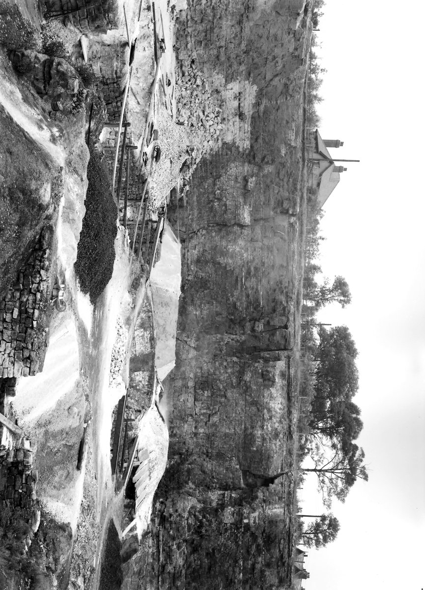 Aug 1936 - New Fryston Quarry (Wheldon Wood Lime Works). Looking SW., submitted by Buddle-Bot on 08-11-2025.
Bgs No. P206956; Rhodes, J.; © Crown. Image & Text: BGS Geoscenic, under OGL V2 License http://bit.ly/462AXmV Aug 1936 - New Fryston Quarry (Wheldon Wood Lime Works). Looking SW.