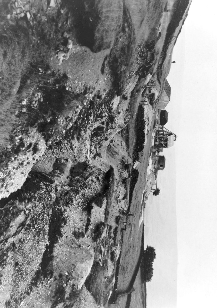 Aug 1937 - Old lead mines, just N. of Manor House Farm, Cononley Moor. Looking E.