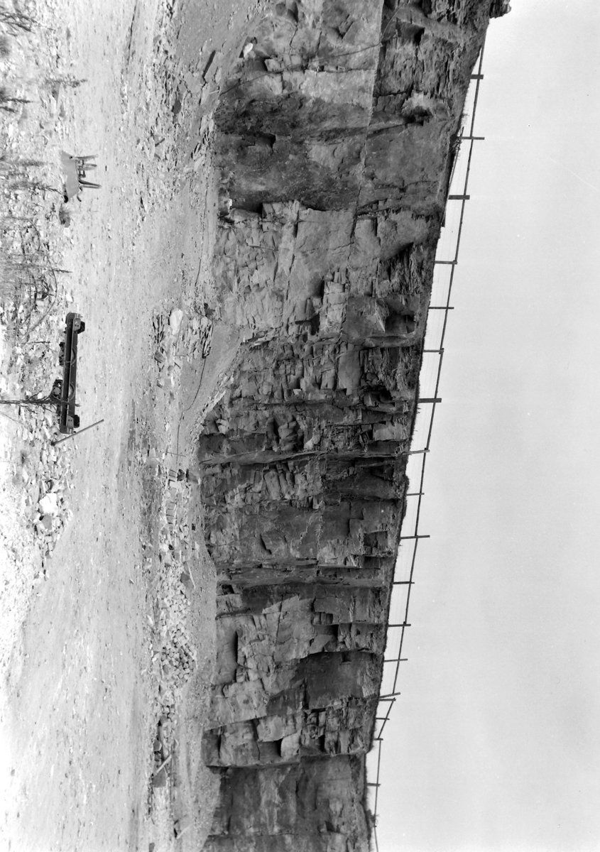 Sep 1937 - Quarry 1 m. S. of Eccleston Green. Looking NNE., submitted by Buddle-Bot on 08-11-2025.
Bgs No. P207284; Rhodes, J.; © Crown. Image & Text: BGS Geoscenic, under OGL V2 License http://bit.ly/462AXmV Sep 1937 - Quarry 1 m. S. of Eccleston Green. Looking NNE.
