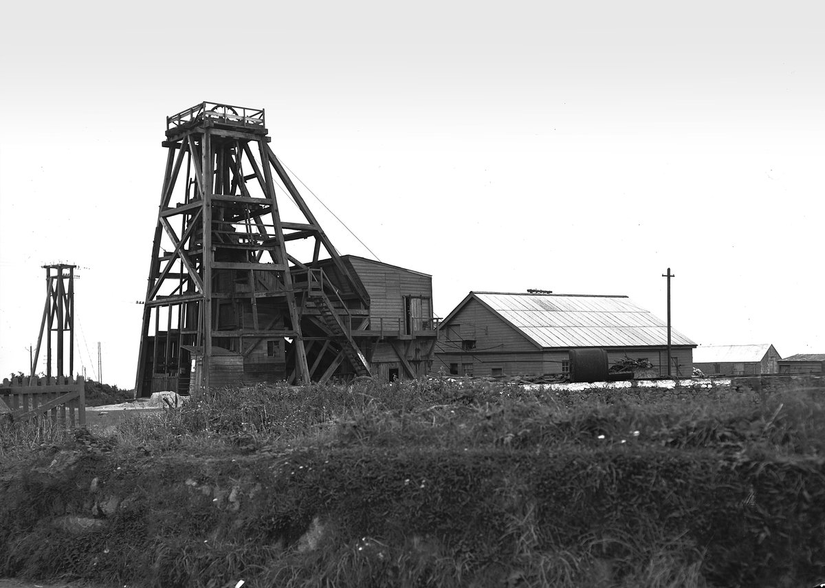 Aug 1945 - The Wethered Shaft, Geevor Mine, Pendeen, Cornwall., submitted by Buddle-Bot on 08-11-2025.
Bgs No. P208011; Rhodes, J.; © Crown. Image & Text: BGS Geoscenic, under OGL V2 License http://bit.ly/462AXmV Aug 1945 - The Wethered Shaft, Geevor Mine, Pendeen, Cornwall.