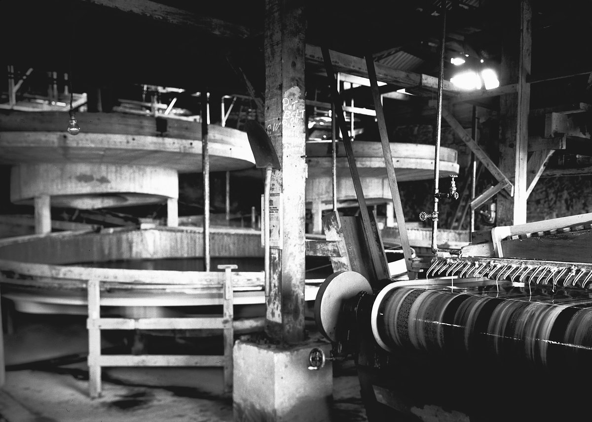 Aug 1945 - The slimes plant, Geevor Mine, Pendeen, Cornwall., submitted by Buddle-Bot on 08-11-2025.
Bgs No. P208017; Rhodes, J.; © Crown. Image & Text: BGS Geoscenic, under OGL V2 License http://bit.ly/462AXmV Aug 1945 - The slimes plant, Geevor Mine, Pendeen, Cornwall.