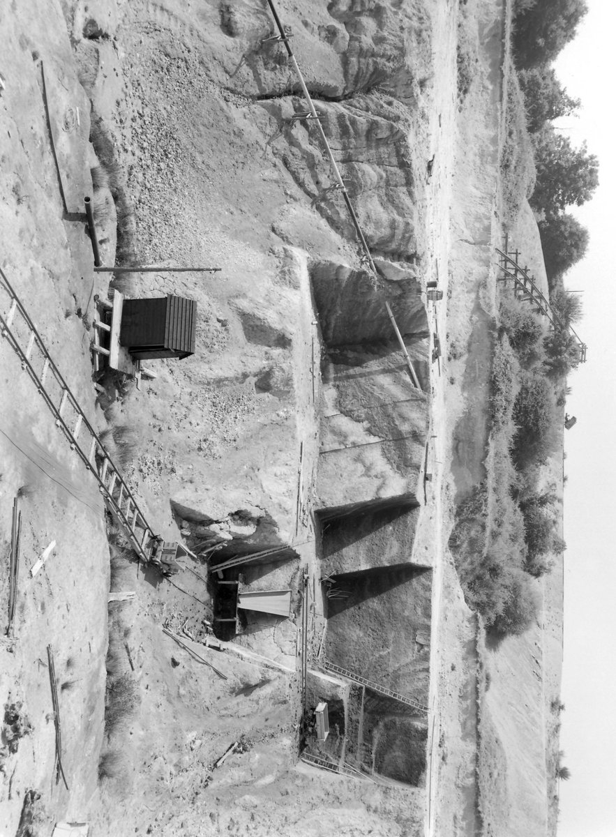 Aug 1945 - Southacre Pit, Newton Abbot. Looking W., submitted by Buddle-Bot on 08-11-2025.
Bgs No. P208100; Rhodes, J.; © Crown. Image & Text: BGS Geoscenic, under OGL V2 License http://bit.ly/462AXmV Aug 1945 - Southacre Pit, Newton Abbot. Looking W.