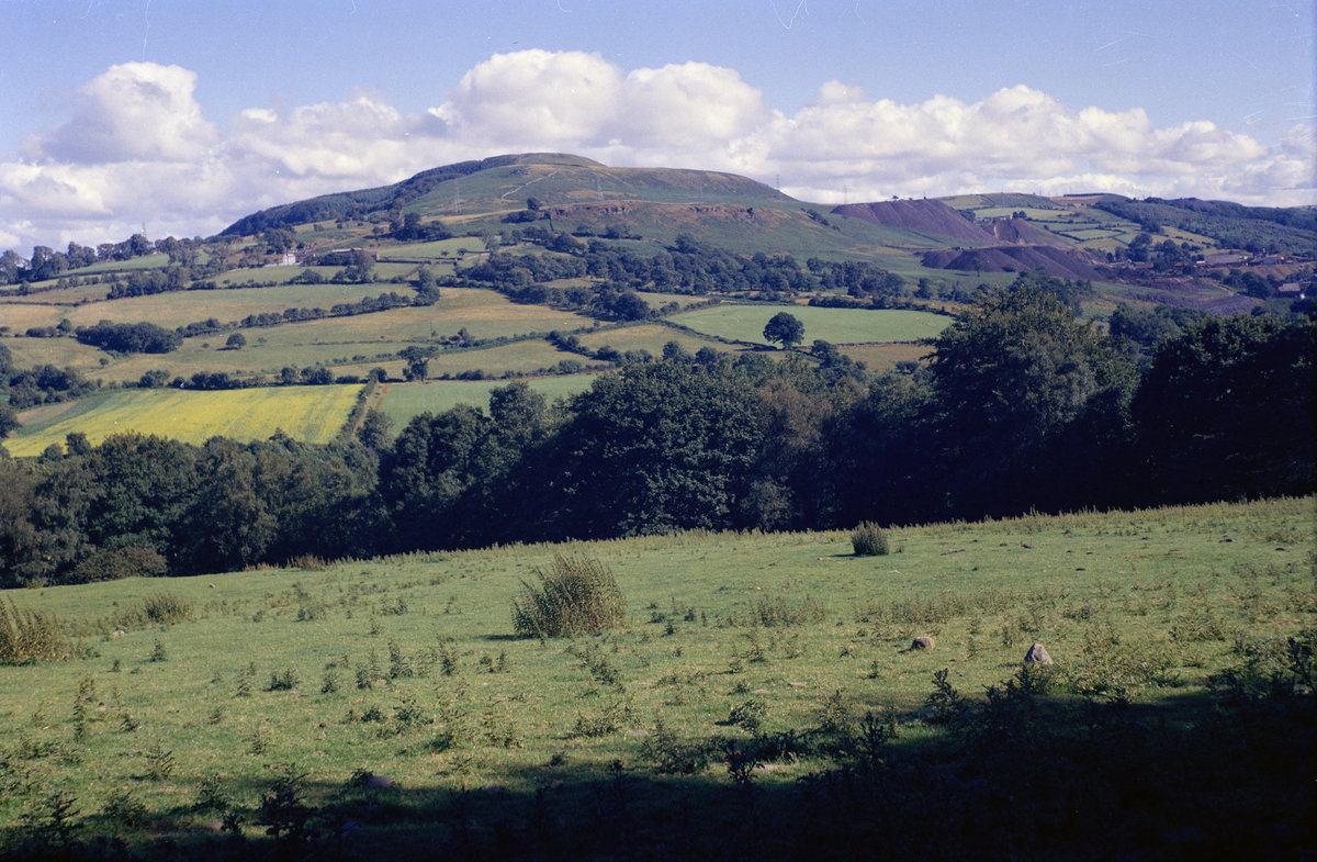 1961 - Pen-y-foel, E. of Ynys-y-bwl. Looking N.