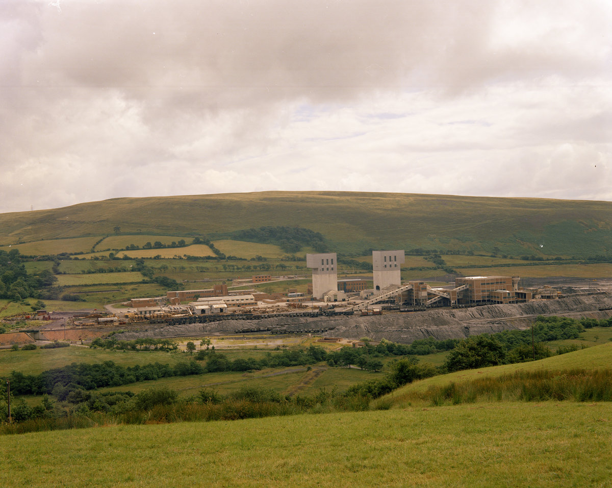 Jul 1966 - Abernant Colliery. Looking ESE.