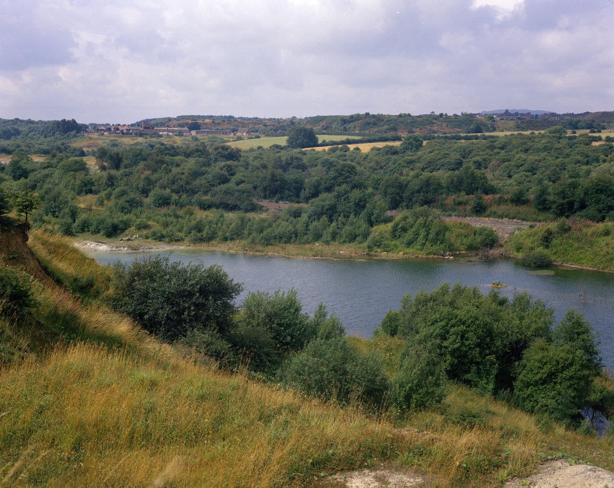 1971 - Randley Brick Pit. Looking W.