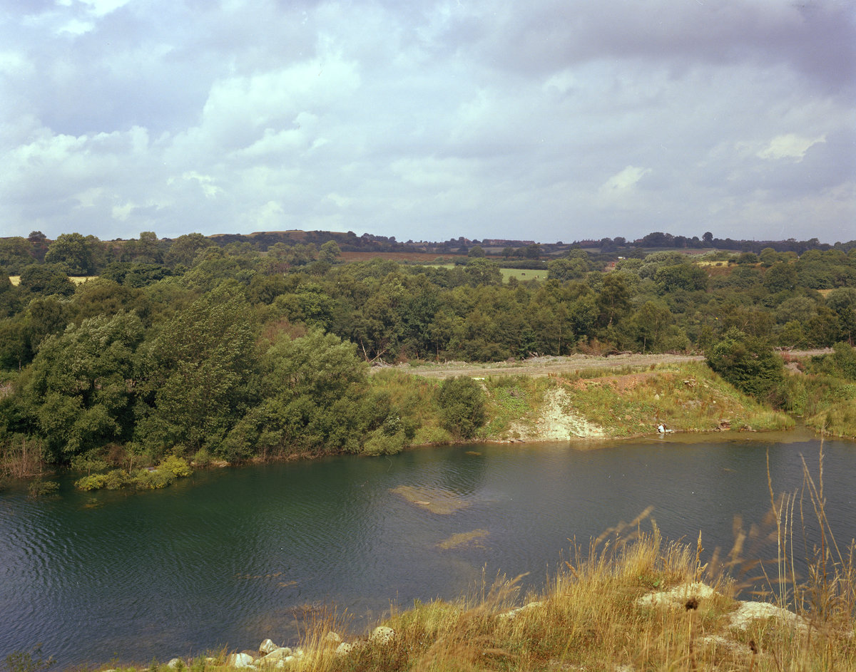 1971 - Randley Brick Pit, Telford. Looking NW.
