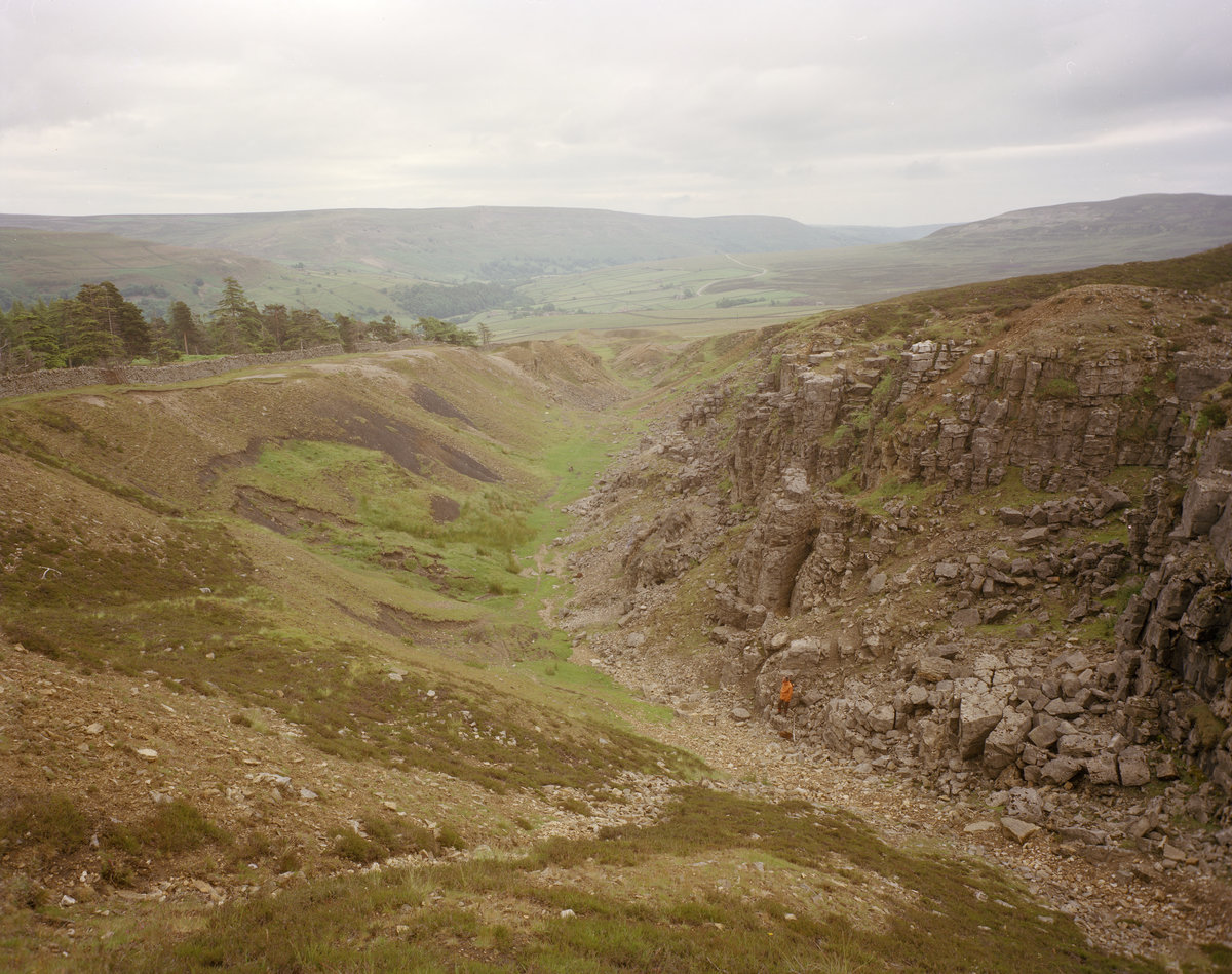 Sep 1978 - Turf Moor Hush, Arkengarthdale. Looking ESE.