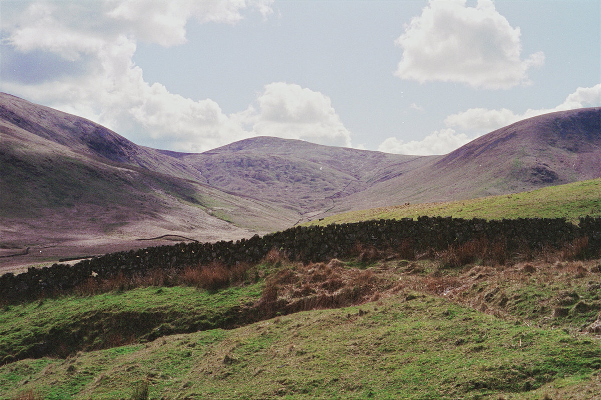 1995 - The 'Lumps of Garryhorn' (moraine) Head of Garryhorn Burn, Woodhead Lead Mine, Carsphairn.