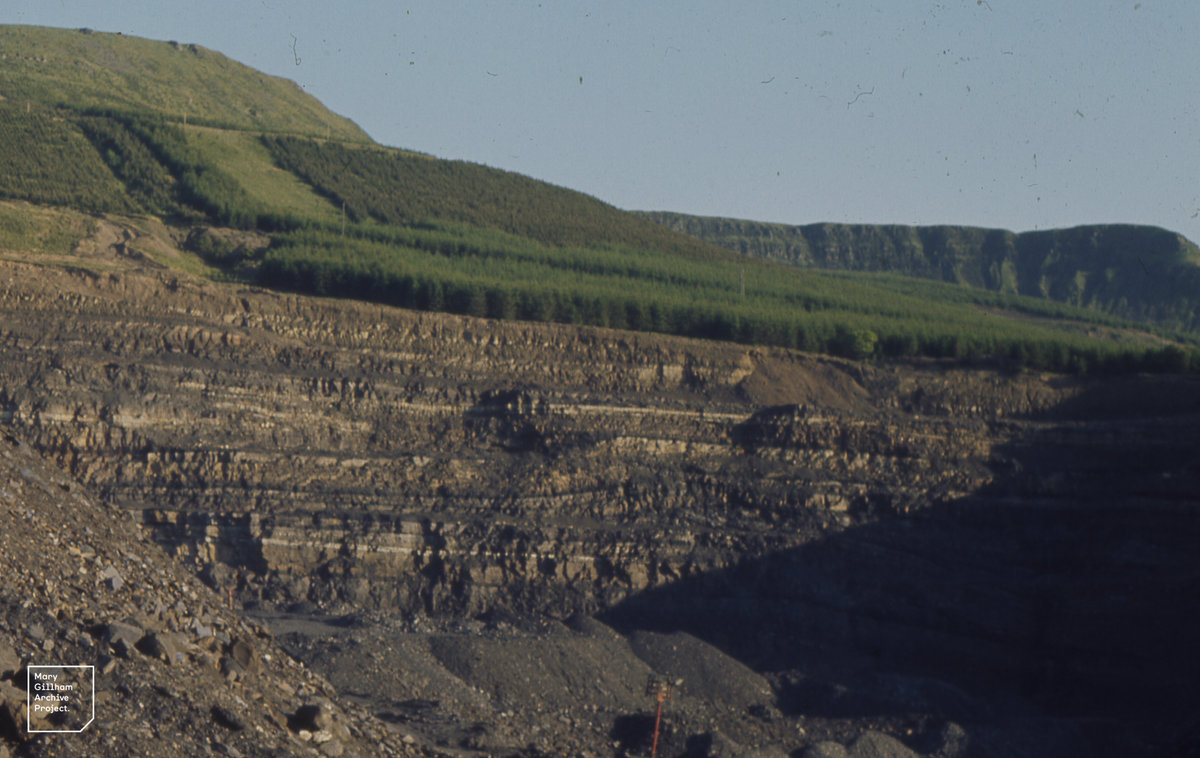 Jun 1972 - Rhigos opencast mine with Craig y Llyn views, Wales., submitted by Buddle-Bot on 08-11-2025.
Bgs No. P985731; © NERC. Image & Text: BGS Geoscenic, under OGL V2 License http://bit.ly/462AXmV Jun 1972 - Rhigos opencast mine with Craig y Llyn views, Wales.